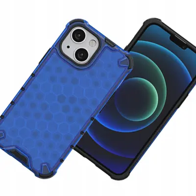 HONEYCOMB CASE OVITEK OHIŠJE OVITEK ZA IPHONE 13 MINI MODRA