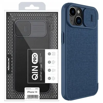NILLKIN ETUI CASE OBUDOWA OSŁONA NA APARAT DO IPHONE 14 PLUS NIEBIESKI