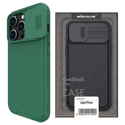 NILLKIN ETUI CASE FUTERAŁ OSŁONA NA APARAT DO IPHONE 14 PRO MAX ZIELONY
