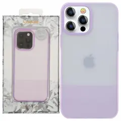 KINGXBAR OVITEK OVITEK OHIŠJE ETUI ZA IPHONE 13 PRO VIJOLIČEN