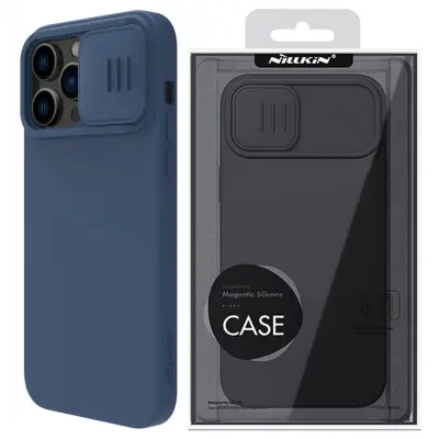 NILLKIN ETUI CASE OBUDOWA OSŁONA NA APARAT DO IPHONE 14 PRO NIEBIESKI