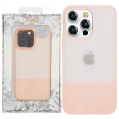 KINGXBAR OVITEK OVITEK OHIŠJE ZA IPHONE 13 SILIKON ROZA