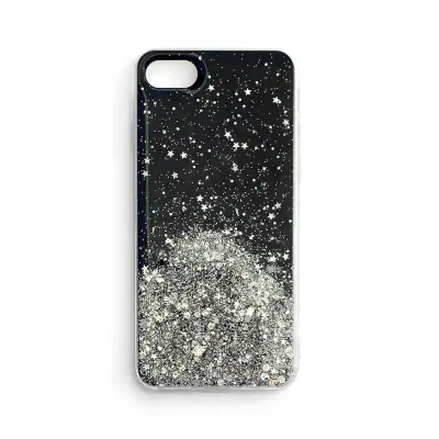 OVITEK Z BLEŠČICAMI OVITEK OHIŠJA ZA IPHONE 13 PRO ČRN