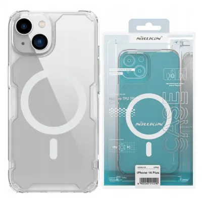 NILLKIN ETUI CASE OBUDOWA POKROWIEC FUTERAŁ Z MAGSAFE DO IPHONE 15+ BIAŁE