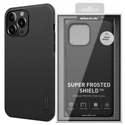NILLKIN ETUI CASE OBUDOWA POKROWIEC FUTERAŁ DO IPHONE 13 PRO MAX CZARNY