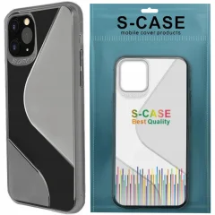 S-CASE CASE POKROV OHIŠJA ETUI ZA HUAWEI P40 LITE E ČRNA
