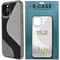 S-CASE CASE POKROV OHIŠJA ETUI ZA HUAWEI P40 LITE E ČRNA