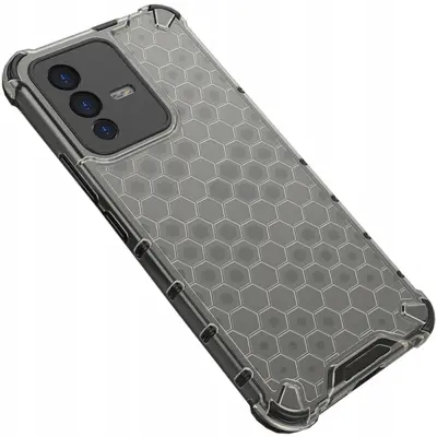 HONEYCOMB CASE POKROV OHIŠJA ETUI ZA VIVO V23 5G ČRN