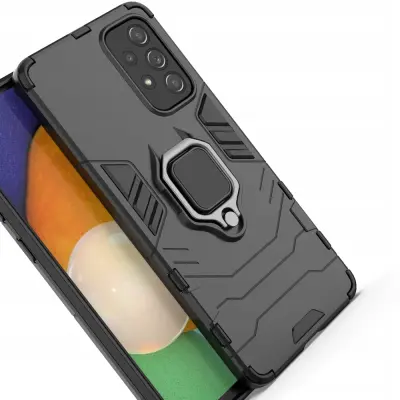 RING ARMOR OVITEK MAGNETNO DRŽALO ZA SAMSUNG GALAXY A73 ČRN