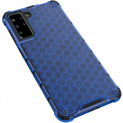 HONEYCOMB OVITEK OVITEK OHIŠJE ZA SAMSUNG GALAXY S22+ MODRO