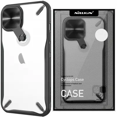 NILLKIN ETUI CASE OBUDOWA Z OSŁONĄ NA APARAT DO IPHONE 13 PRO MAX CZARNY