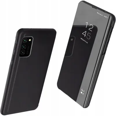OVITEK CLEAR VIEW CASE OVITEK ZA SAMSUNG GALAXY A03S ČRN