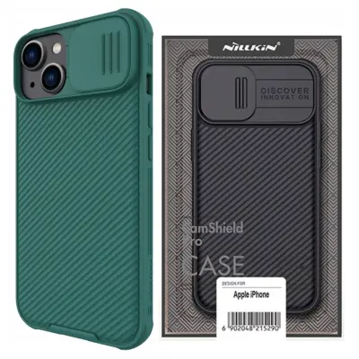 NILLKIN ETUI CASE FUTERAŁ POKROWIEC OSŁONA NA APARAT DO IPHONE 14+ ZIELONY