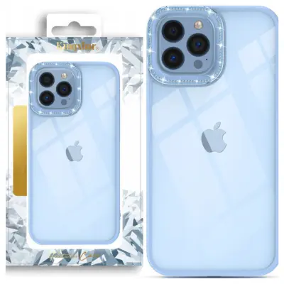 KINGXBAR ETUI CASE OBUDOWA POKROWIEC FUTERAŁ DO IPHONE 13 PRO MAX NIEBIESKI