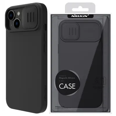 NILLKIN OVITEK OVITEK OHIŠJE OVITEK ZA IPHONE 14 ČRN