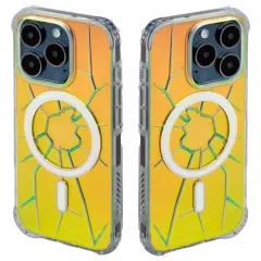 KINGXBAR ETUI CASE OBUDOWA POKROWIEC MAGSAFE DO IPHONE 15 PRO HOLOGRAFICZNE