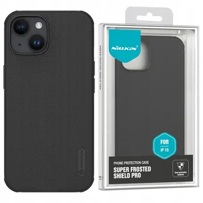 NILLKIN CASE COVER ETUI ZA OHIŠJE ZA IPHONE 15 ČRN