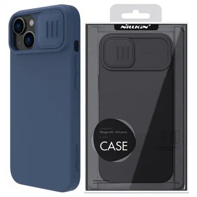 OVITEK NILLKIN CASE OVITEK ZA MAGSAFE ZA IPHONE 14 PLUS MODRA