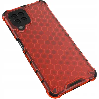 HONEYCOMB ETUI CASE OBUDOWA POKROWIEC FUTERAŁ DO SAMSUNG GALAXYA22 CZERWONY