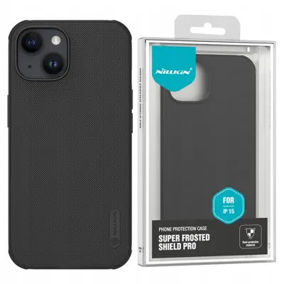 NILLKIN CASE COVER ETUI ZA OHIŠJE ZA IPHONE 15 PLUS ČRN
