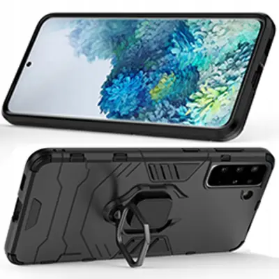 RING ARMOR OVITEK MAGNETNO DRŽALO ZA SAMSUNG GALAXY S22+ ČRN