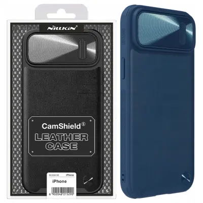 NILLKIN ETUI CASE FUTERAŁ OSŁONA NA APARAT DO IPHONE 14 PLUS NIEBIESKIE