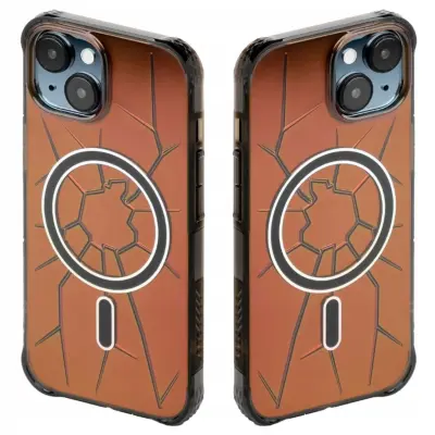 KINGXBAR ETUI CASE OBUDOWA POKROWIEC FUTERAŁ DO IPHONE 15 CZARNE