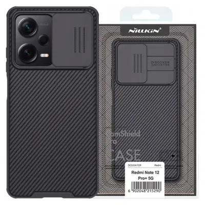 NILLKIN OVITEK CAMERA COVER ZA REDMI NOTE 12PRO POCO X5 PRO ČRN