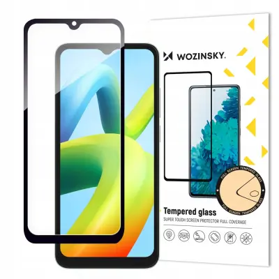 WOZINSKY KALJENO STEKLO ZASLON Z OKVIROM ZA XIAOMI REDMI A1 ČRN