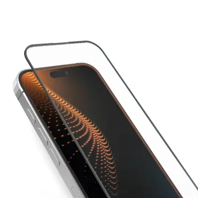 SBS KALJENO STEKLO D3O Z OKVIRJEM ZA IPHONE 15 PRO / PRO MAX