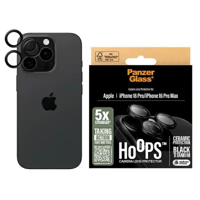 PANZERGLASS KALJENO STEKLO OBROČI KERAMIČNA LEČA ZA IPHONE 16 PRO / MAX