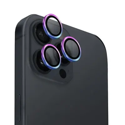 UNIQ OPTIX ALUMINIJASTA ZAŠČITA ZA LEČE KAMERE ZA IPHONE 16 PRO MAX OPAL