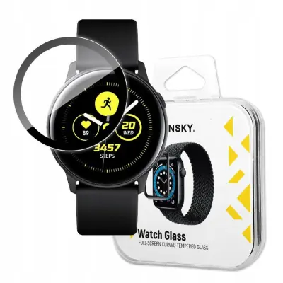 WOZINSKY KALJENO STEKLO ZA SAMSUNG GALAXY WATCH ACTIVE BLACK