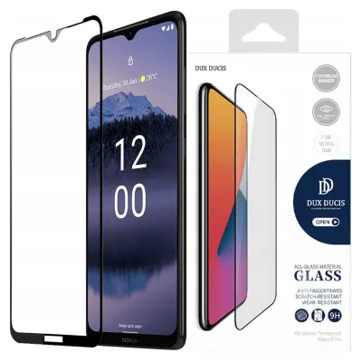 DUX DUCIS KALJENO STEKLO 9H ZA NOKIA G11 PLUS S ČRNIM OKVIROM