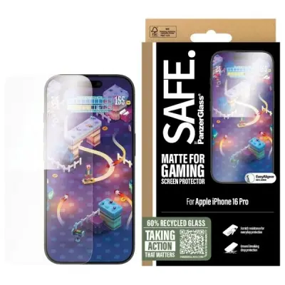 SAFE BY PANZERGLASS KALJENO STEKLO GAMING ULTRA-WIDE ZA IPHONE 16 PRO