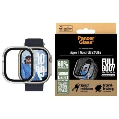 PANZERGLASS KALJENO STEKLO POLNO TELO ZA APPLE WATCH ULTRA 2 PROZOREN