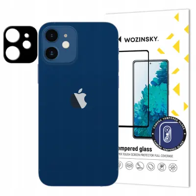 WOZINSKY WYTRZYMAŁE SZKŁO HARTOWANE 9H NA CAŁY APARAT KAMERĘ DO IPHONE 12
