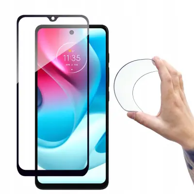 FLEXI NANO GLASS FILM KALJENO STEKLO Z OKVIRJEM ZA MOTO G60S