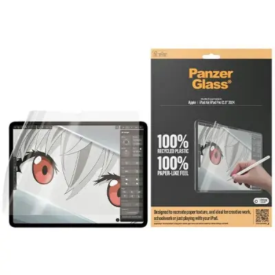 ANTIBAKTERIJSKA FOLIJA PANZERGLASS Z ODSEVNIM FILTROM ZA IPAD AIR 12.9 2024