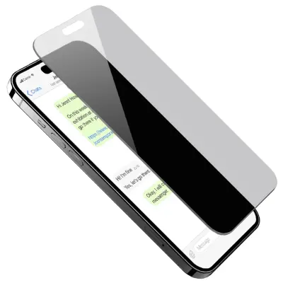 KALJENO STEKLO PURO PRIVACY ZA IPHONE 16 15 ZAŠČITA