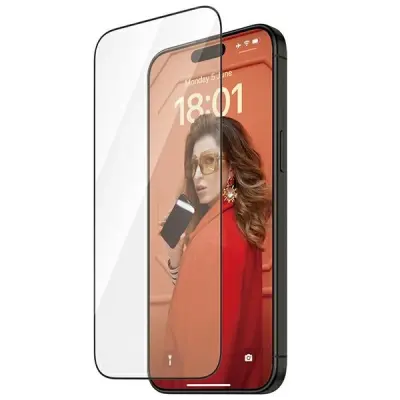 STEKLO PANZERGLASS REFRESH ZA IPHONE 15 PRO S POZICIONERJEM