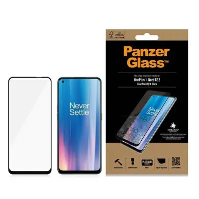 PANZERGLASS KALJENO STEKLO E2E SUPER+ ZA ONEPLUS NORD CE 2 Z OKVIRJEM