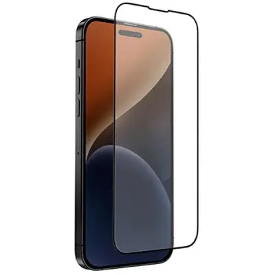 UNIQ OPTIX MAT KALJENO STEKLO ZA IPHONE 15/14 PRO OVITEK Z APLIKATORJEM