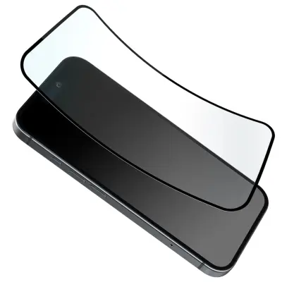 PURO HYBRID GLASS FLEKSIBILNI STEKLENI OVITEK D3O ZA IPHONE 16 / 15 / 15 PRO