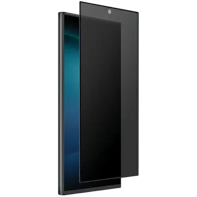 SZKŁO UNIQ OPTIX PRIVACY HARTOWANE PRYWATYZUJĄCE NA SAMSUNG GALAXY S24 ULTRA Z APLIKATOREM