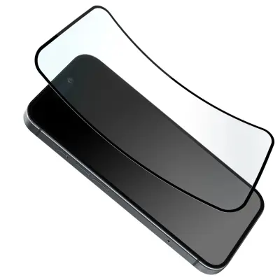 KALJENO STEKLO PURO FLEXIBLE GLASS D3O ZA IPHONE 16 PRO MAX Z OKVIRJEM