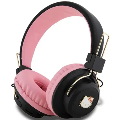 BLUETOOTH SLUŠALKE HELLO KITTY METAL LOGO ROZA ZA TELEFONE