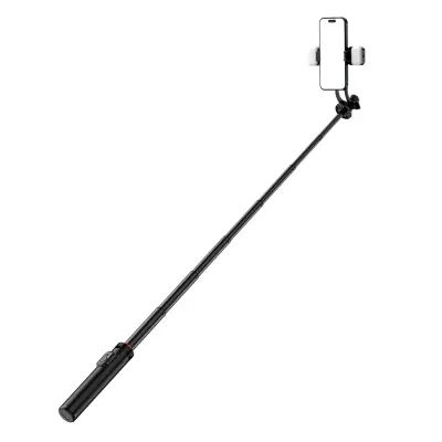 SELFIE STICK WC12YDS TELESKOPSKI STATIV 1,3M Z LUČKO ZA TELEFON
