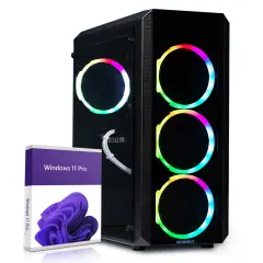 Greed® MK2 Power - Gaming PC / namizni računalnik - Intel Core i7 12700F + Nvidia RTX 4060Ti - 4,9 GHZ - 32 GB DDR4 - 1TB SSD - WLAN - Win11 Pro