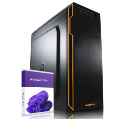 Greed® Basic PC - namizni računalnik - Intel Celeron G5905 - 3,5 GHZ - 8GB RAM - 512GB SSD + 1TB HDD - DVD - USB 3.0 - WLAN - Win11 Pro